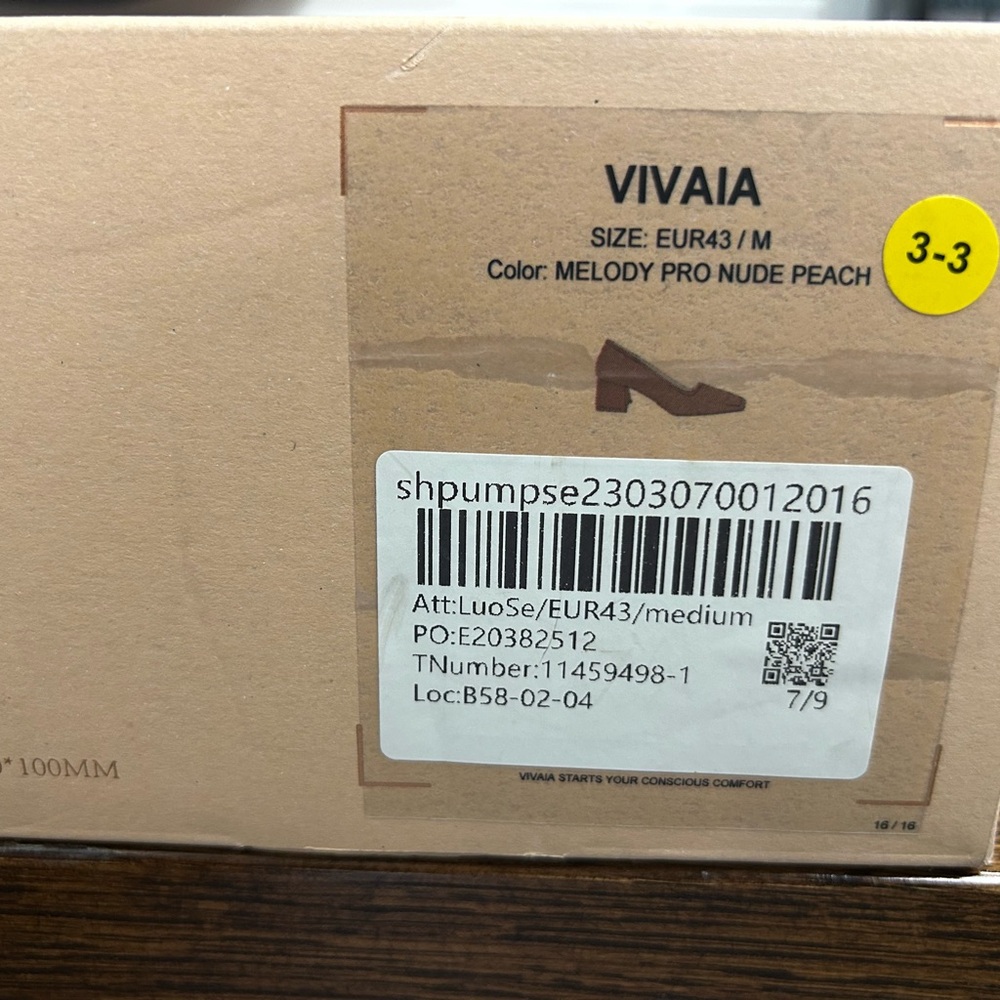 Vivaia Melody Pro Nude Peach Shoes